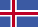 iceland flag half